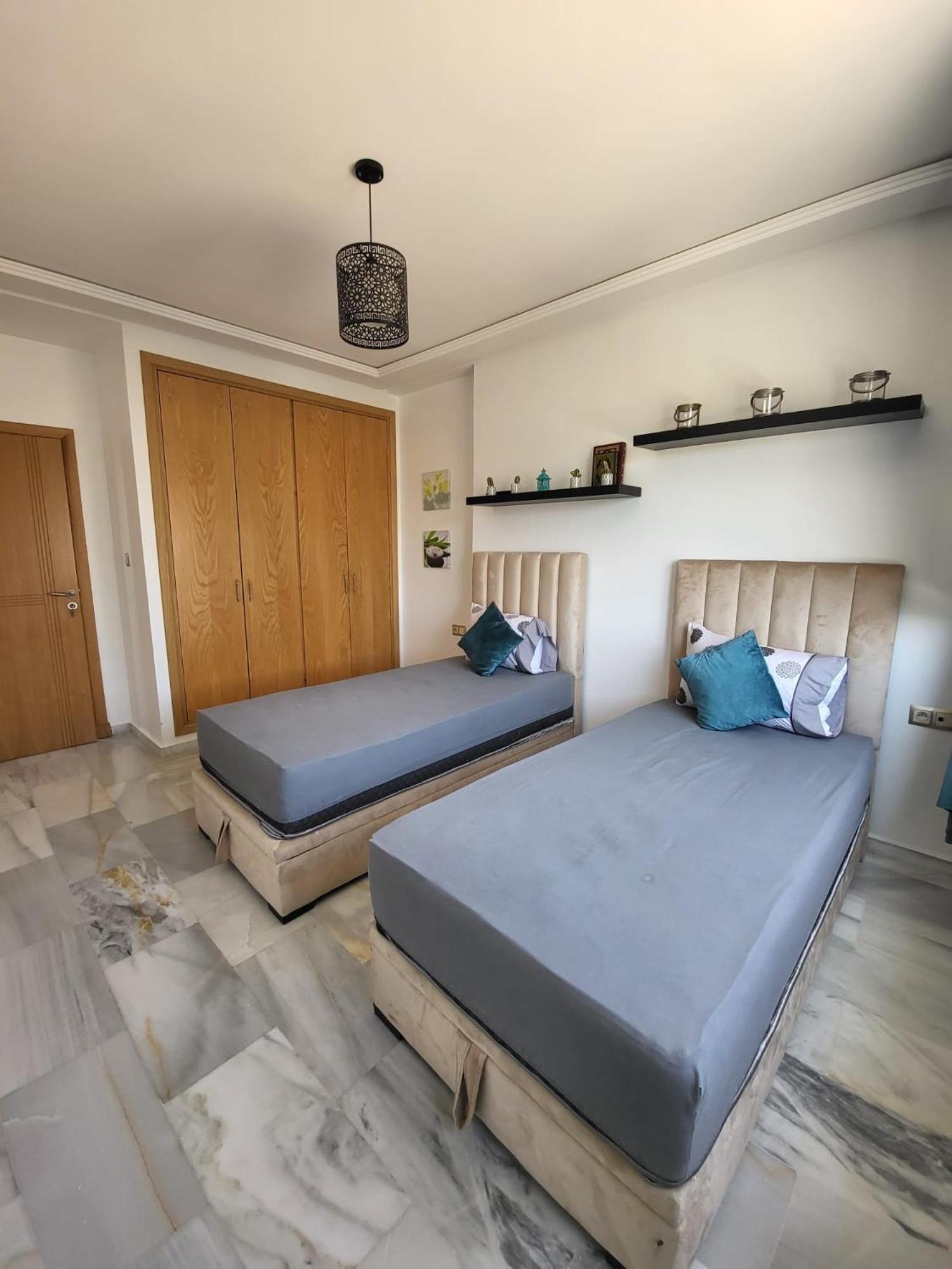 Mont Blanc :Appartement, Vue Sur Mer A 2 Minutes De La Gare. Tanger Exterior foto
