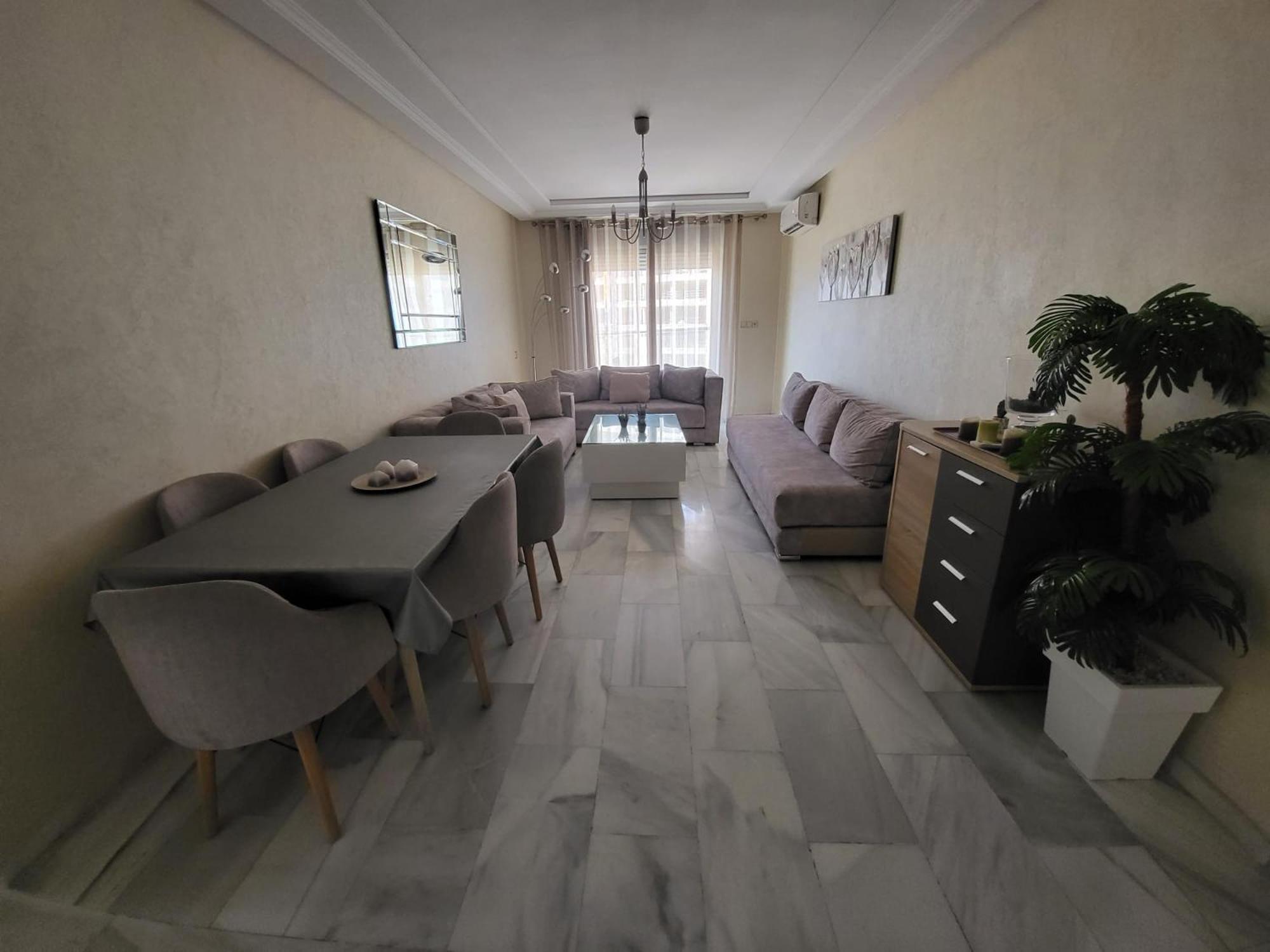 Mont Blanc :Appartement, Vue Sur Mer A 2 Minutes De La Gare. Tanger Exterior foto